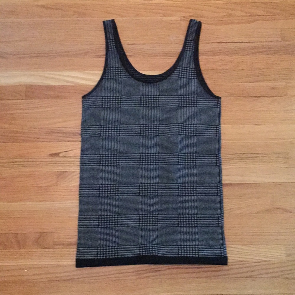 Patterned Stretch tank by The Limited